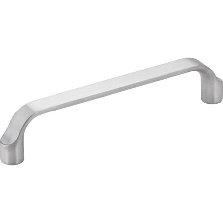 Elements 128 mm Center-to-Center Brushed Chrome Brenton Cabinet Pull 239-128BC